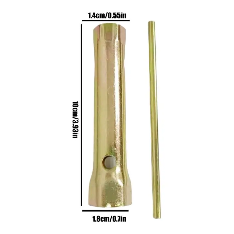 ประแจกระบอกหัวเทียน เครื่องมือกําจัดหัวเทียน ประแจท่อมัลติฟังก์ชั่นสําหรับรถจักรยานยนต์ รถบรรทุก เครื่องตัดหญ้า เครื่องยนต์ ยานยนต์