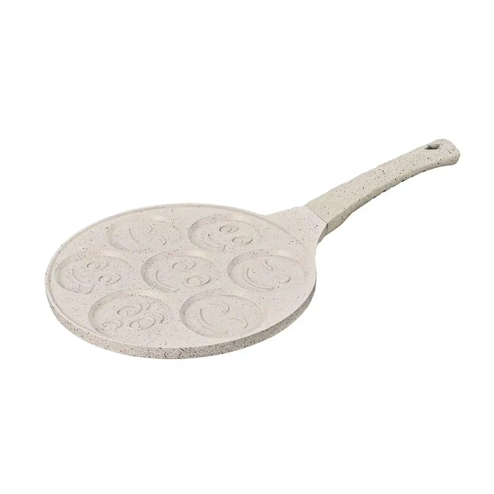 Non-stick Waffle Maker Seven-hole Baking Pan Crepe Machine Breakfast Maquina Waffle 26cm Pan