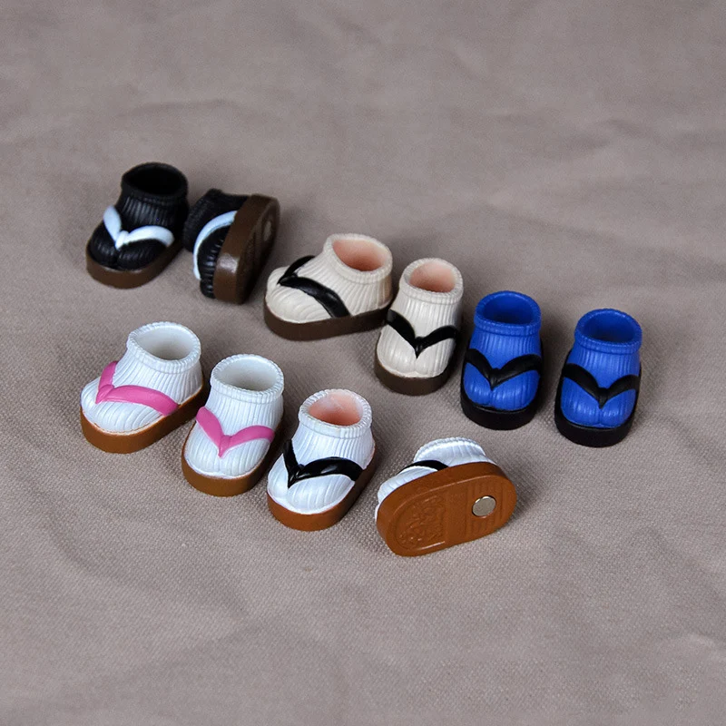 HOUZIWA 1/12 BJD  Doll Accessories Clogs YMY OB11 Doll Shoes