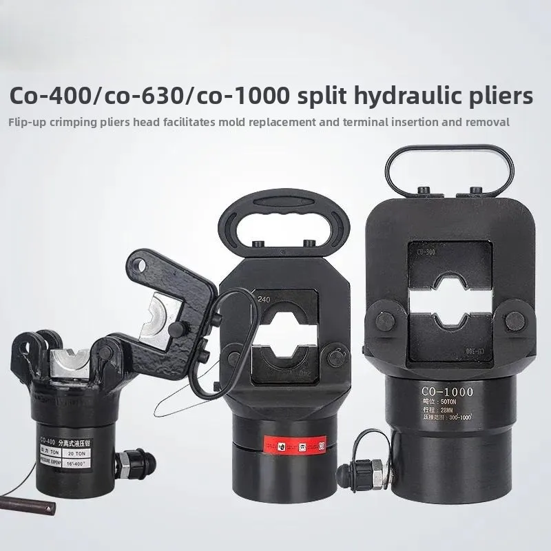 For FYQ400 500 Split Hydraulic Pliers EP510 Electric Crimping Tool for Copper Aluminum Terminal Wiring Plug in Voltage