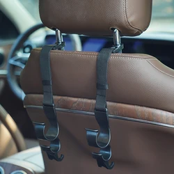 2Pcs Car Trunk Umbrella Fixed Holder Auto Interior Organizer Bag Hanger Seat Storage Hook Automobile Accessories