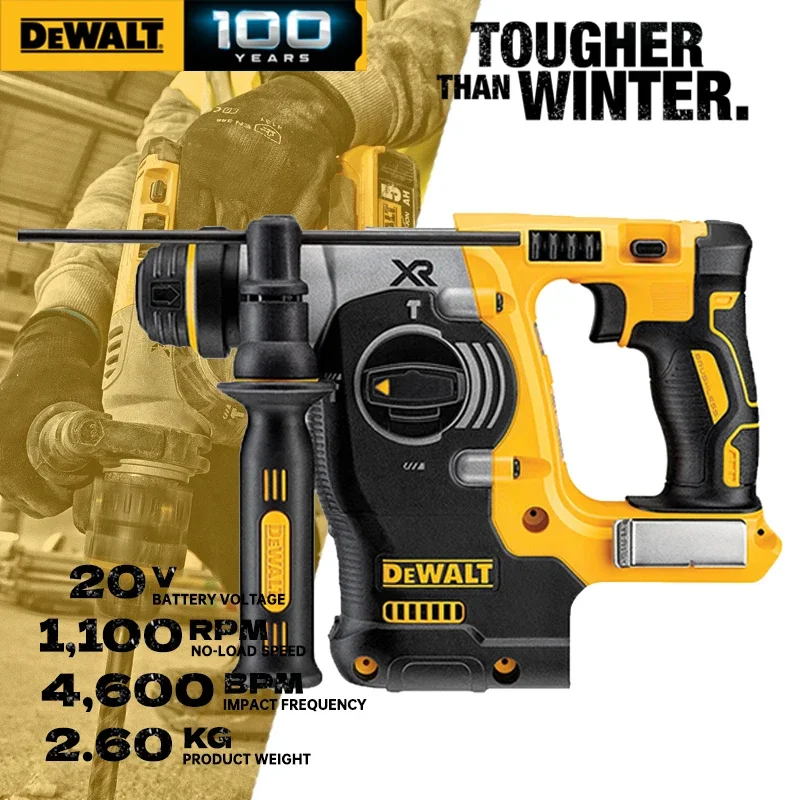 DEWALT DCH273 Rotary Hammer Drill Bare Tool 20V Max Brushless Motor SDS PLUS Rechargeable Impact Drill DCH273B Electric Hammer