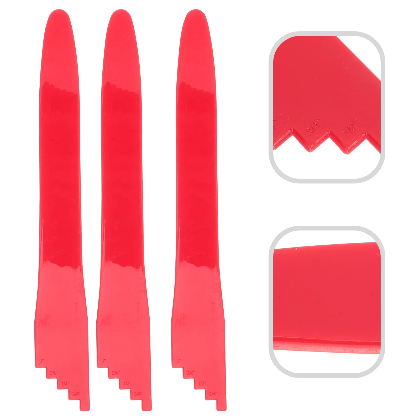 

6Pcs Canning Bubble Removal Tool Reusable Plastic Canning Supplies for Jams Sauces Mashed Potatoes Plastic Bubble Removal Tool