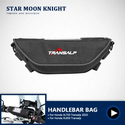 Motorcycle Accessories Storage Handlebar bag Travel Tool Bag Waterproof Bag For Honda XL750 Transalp 2023- XL650 XL 750 650