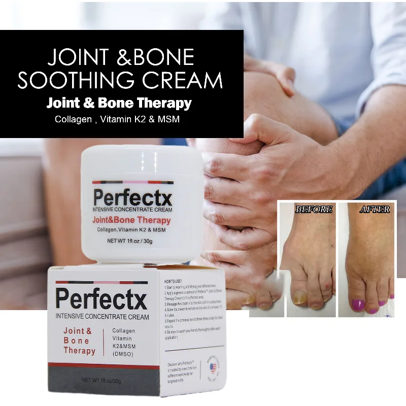Perfectx Cream – ערכת טיפול מומלצת לכאבים במרפקים, ברכיים ובריאות העצמות