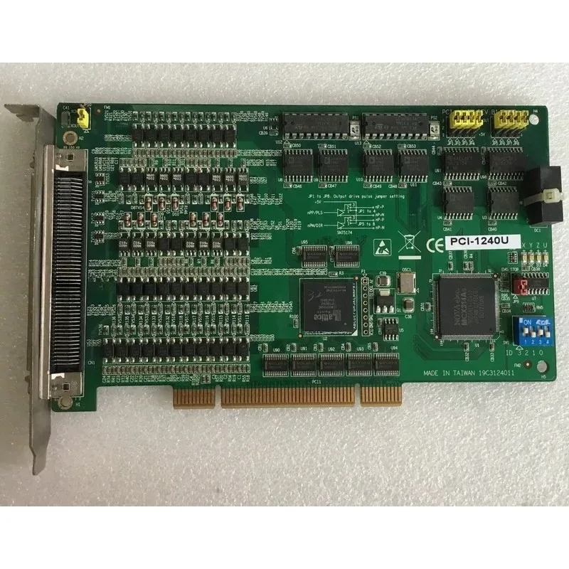 For PCI-1240U REV.B1 4-Axis Motion Control Card Stepper Pulse Servo Motor Control Board Industrial PCI Card
