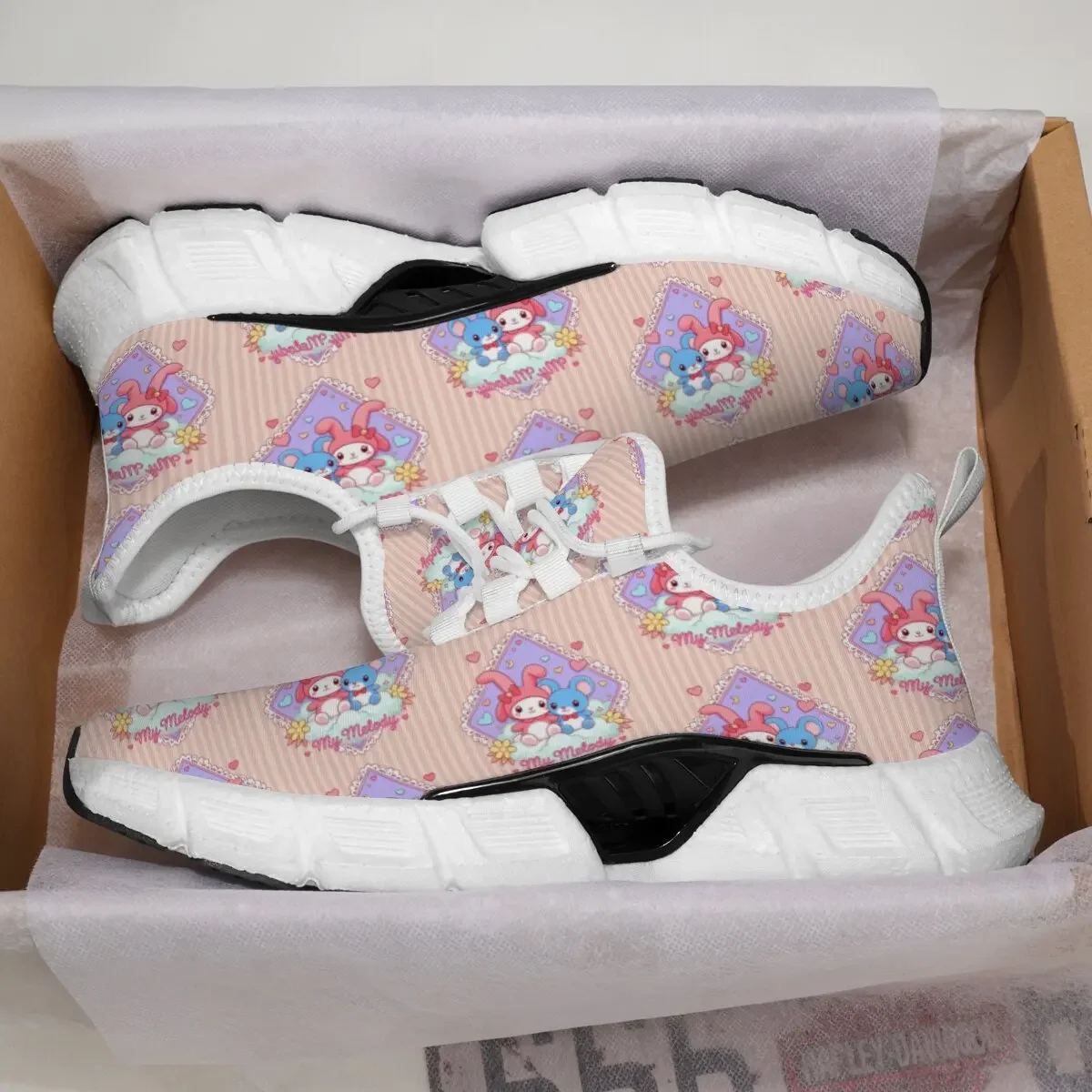 

Disney Melody Classic Outdoor Sneakers Casual Shoes Men Comfortable Walking Shoes Autumn Women Sneakers Flats Lace Up Shoes