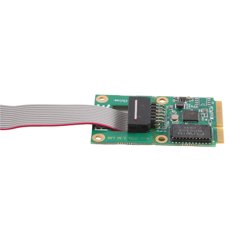 A40Z-Mini Pcie 2.5G Ethernet Card RJ45 Network Adapter Gigabit Network Adapter Mini Pci-E 2500Mbps RJ45 LAN Controller Card