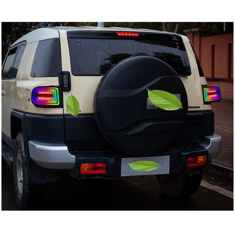 

DK Motion Car Tail Lamp Rear Lamp Modified LED Tail Light Turn Signal Lamp Brake Light For Toyota Fj Cruiser 2007-2017