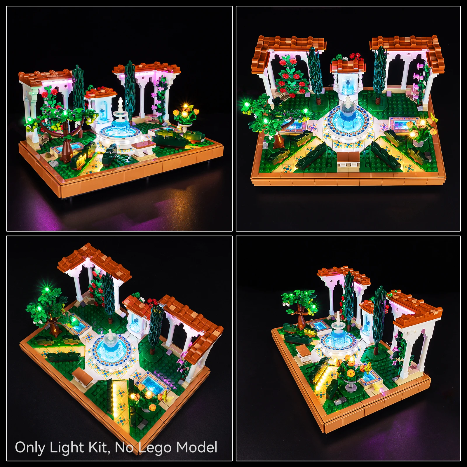 

Набор светодиодных ламп для LEGO Fountain Garden Icons 10359