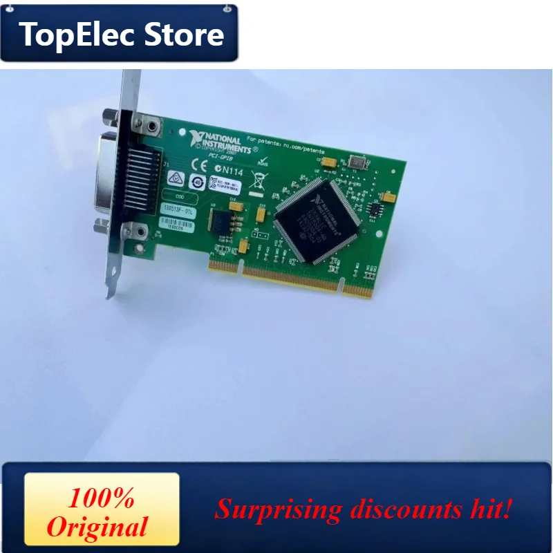 TopElec For NI PCI-GPIB Card778032-01, IEEE 488.2 Interface, TNT ASIC Chip, 7.7MB/s HS488, Low-Profile Bracket, RoHS for Windows