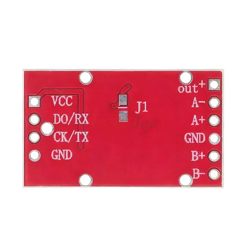 HX711 dedicated AD module for weighing sensor, force measurement module, dual-channel 24-bit analog-to-digital conversion, with