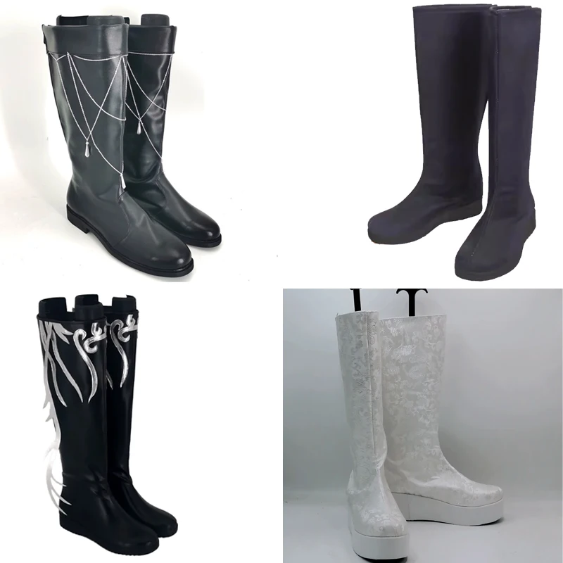 Anime Tian Guan Ci Heaven Official's Bless San Lang Hua Cheng Xie Lian shoes Cosplay  Boots