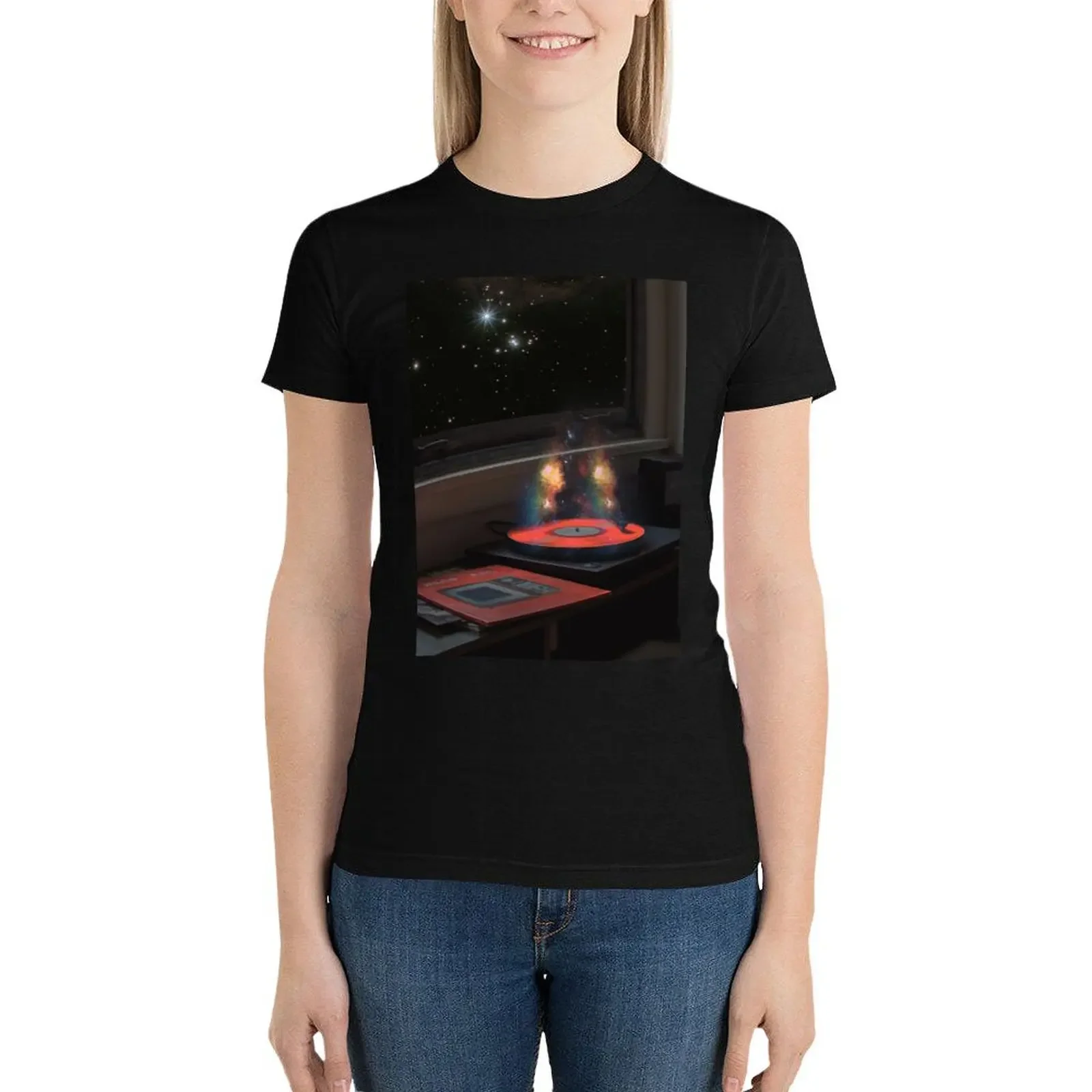 Galaxy Notes T-Shirt shirts graphic tees lady clothes plus size tops womans clothing