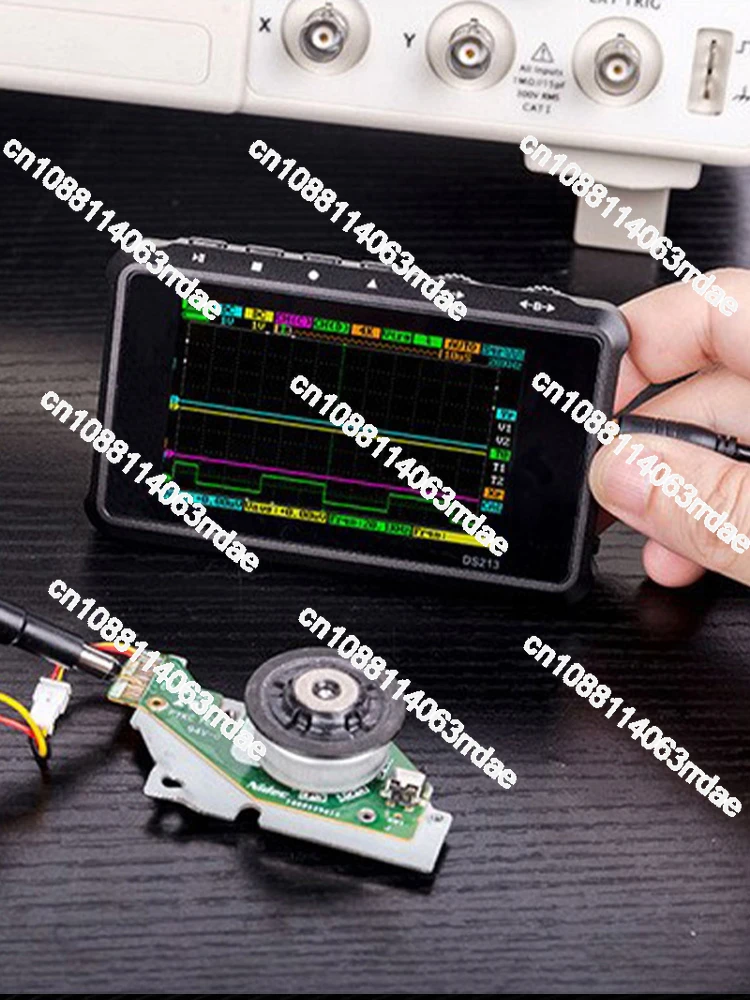 DS213 Handheld Small Oscilloscope Kit Four-Channel Digital Storage Mini Portable Voltage Analysis Auto Repair