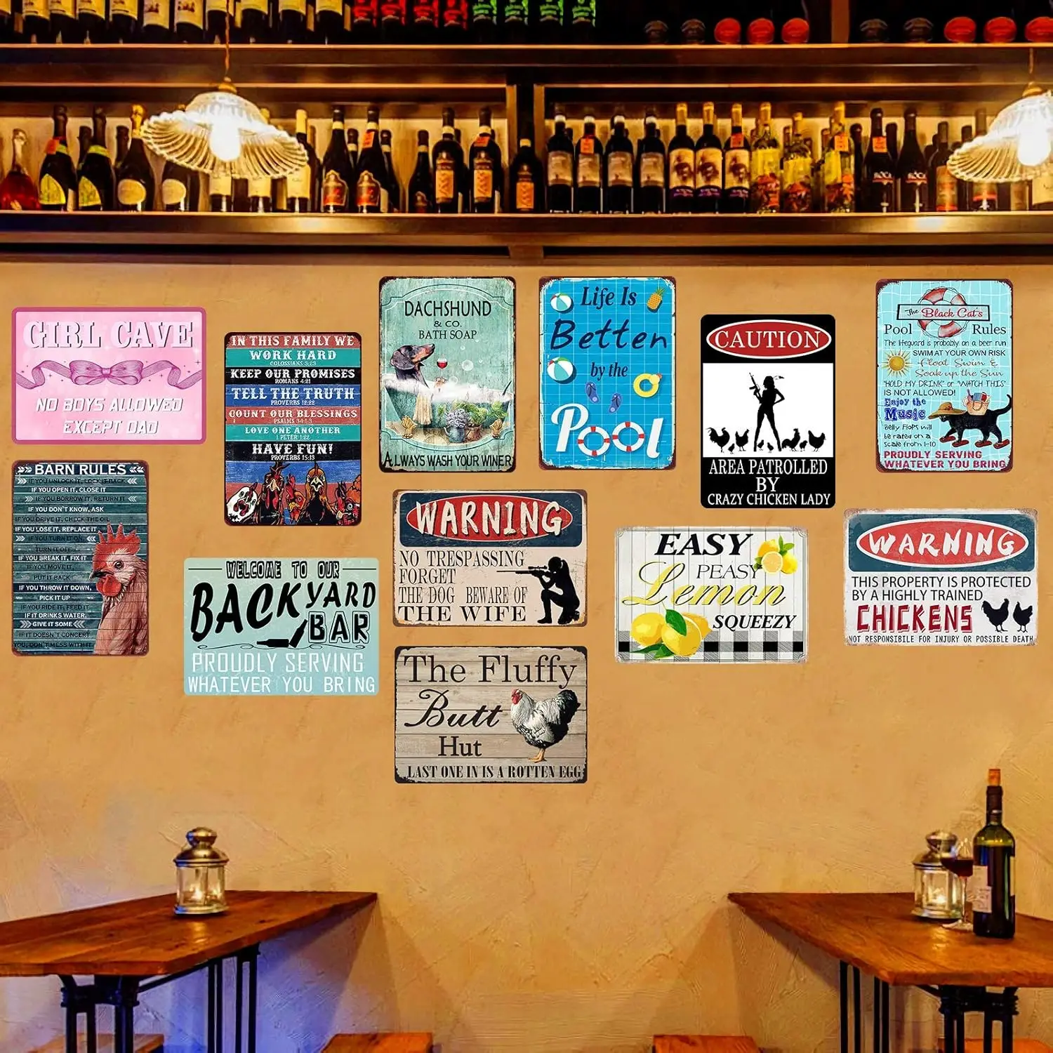 EbbeLS Montenegro Budva Tin Sign Vintage Metal Pub Club Cafe Bar Home Wall Art Decoration Poster Retro Style-A8x12inch(20x30cm)