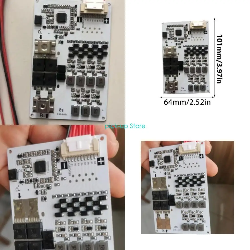 

Q5WA Space Saving 8S 3.2V Плата управления литиевыми аккумуляторами для безопасного использования энергии и эффективности в