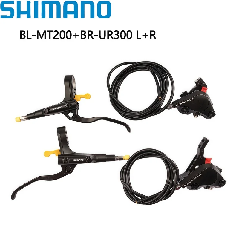 

Shimano BL-MT200 BR-UR300 Hydraulic Disc Brakes Flat Mount Clamp With Cable Brake Road Cycling Brake Handle Lever Original