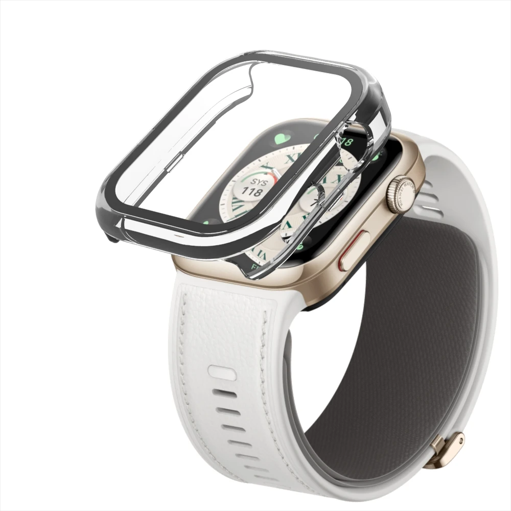 Custodia in vetro temperato per Huawei Smartwatch D2 Protezione per schermo Cornice protettiva per Huawei Watch D2 Custodia per accessori