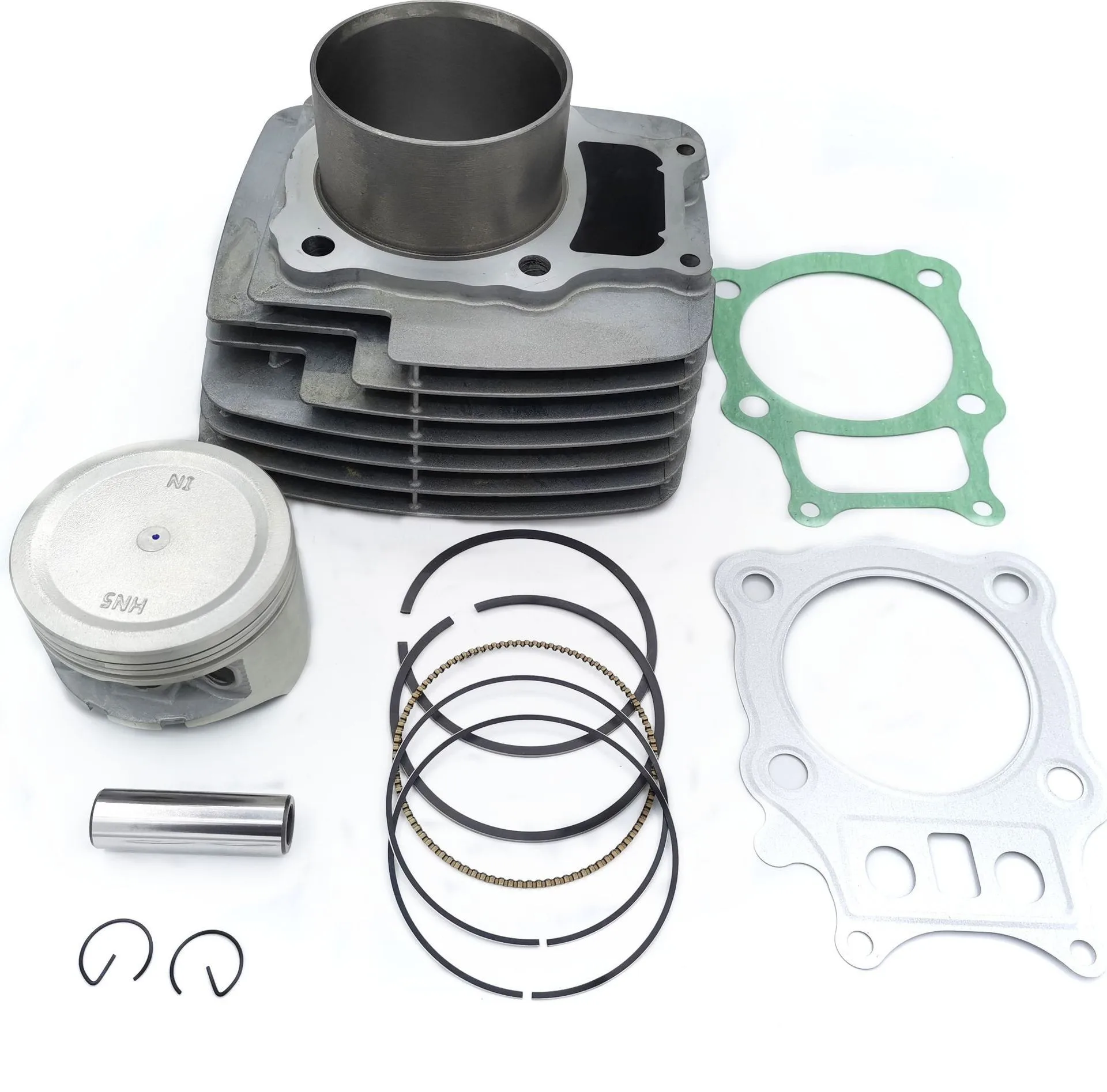 Cylinder Piston Kit 78.5mm STD For Honda Rancher TRX350 2000-2006 17mm Pin Top End Rebuild