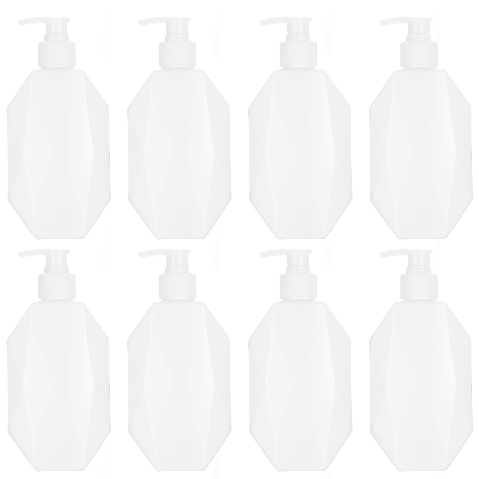 8 قطع من زجاجات الشامبو القابلة لإعادة الملء، حاوية لوشن فارغة، زجاجات مستحضرات التجميل المحمولة للسفر للعناية بالجسم
