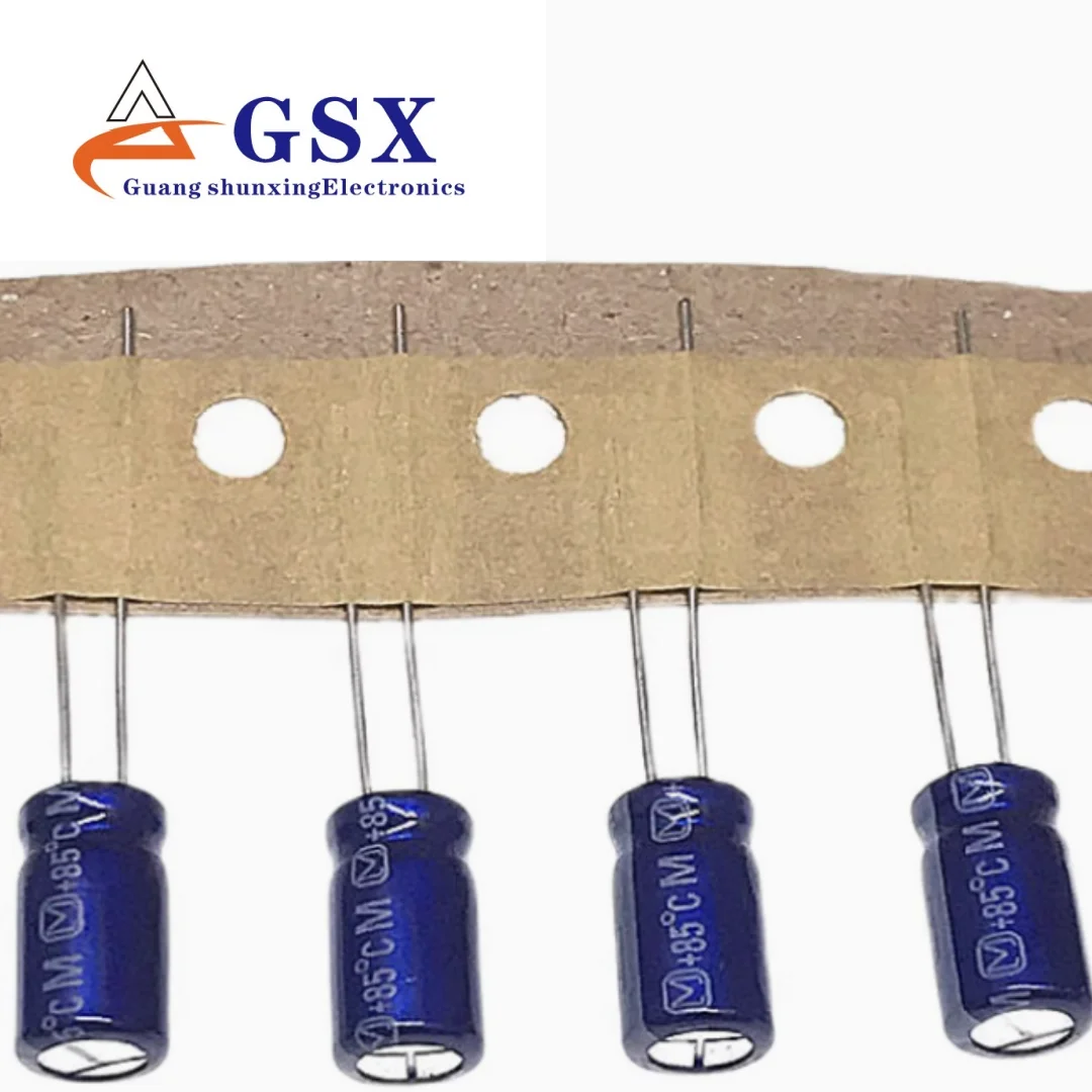 

Panasonic imported aluminum electrolytic capacitor 16v220uf 6.3 * 11 Panasonic M 85 degree blue robe audio