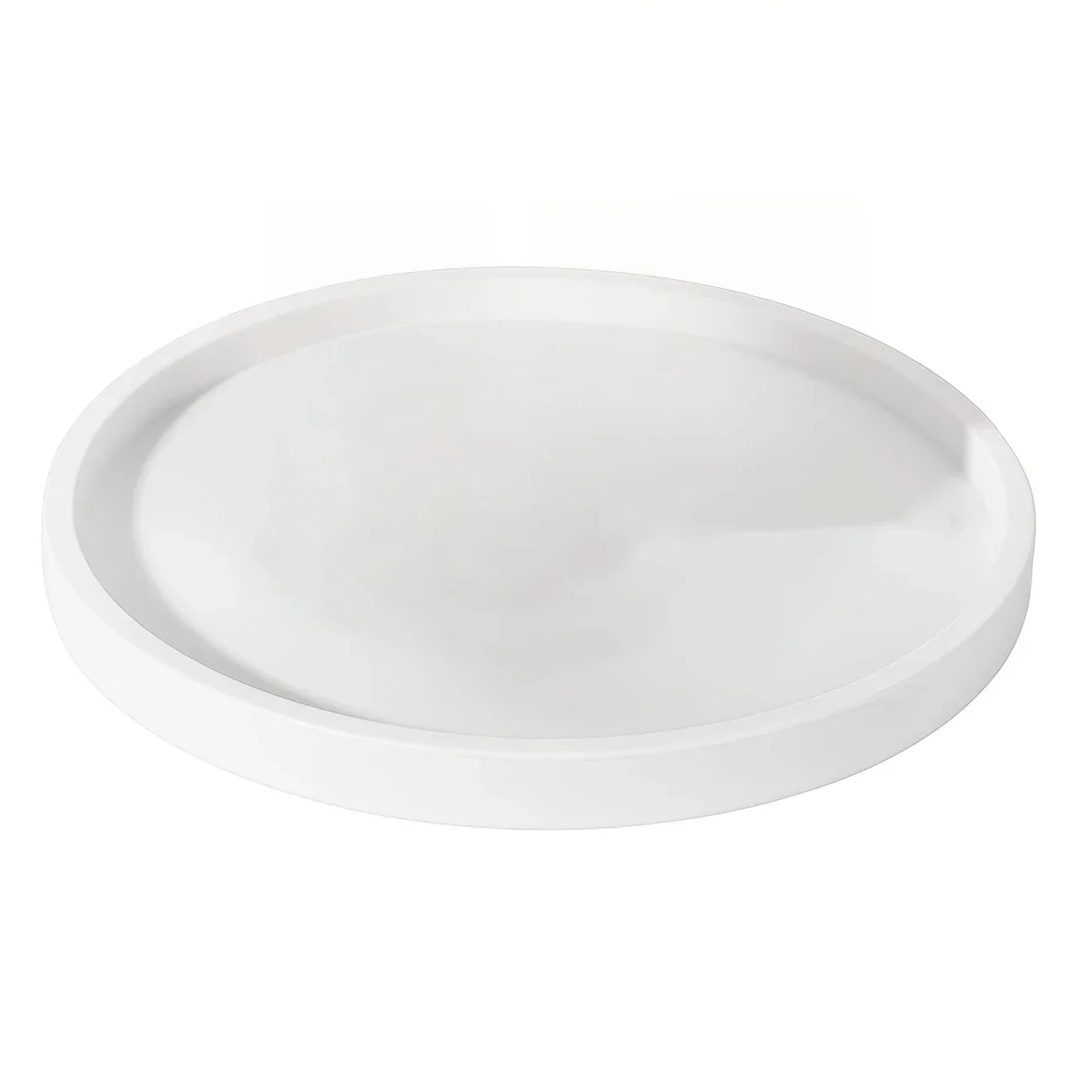 Silicone Soap Dispenser Tray for Bathroom Vanity and Countertop Organizer with Easy Clean Dishwasher Safe Feature