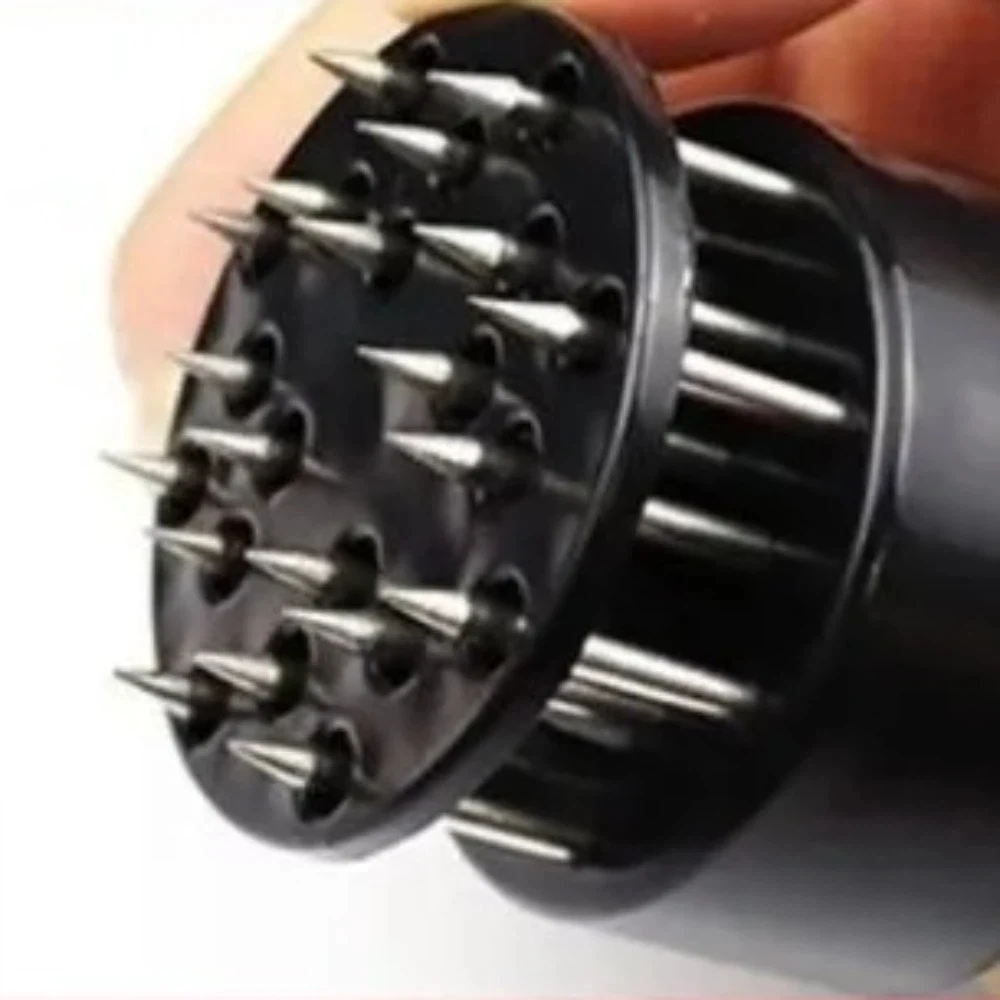 Quick Stainless Steel Meat Tenderizer Tool 21-Pin 2-in-1 Steak Tenderizer Kitchen Gadgets Ultra Sharp Meat Hammer For Beef