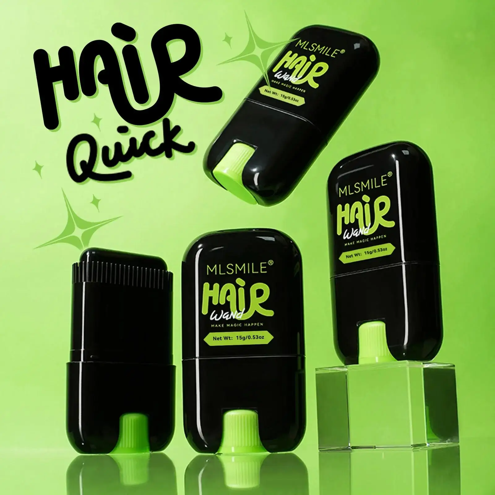 قلم صبغ الشعر غير يتلاشى، سهل الاستخدام، مشط للاستعمال مرة واحدة، رمادي أسود، لون طبيعي، تغطية دائمة، تلوين الشعر