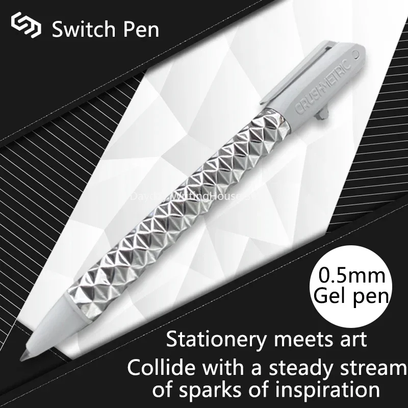 Imagem -05 - Crushmetric Decompression Swtich Gel Pen Intersting Forma Alterar Deformação Redação Comercial Presente Engraçado