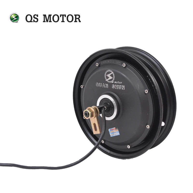 QS motor 10inch 4000W 205 55H V3 Brushless DC Electric Scooter Hub Motor