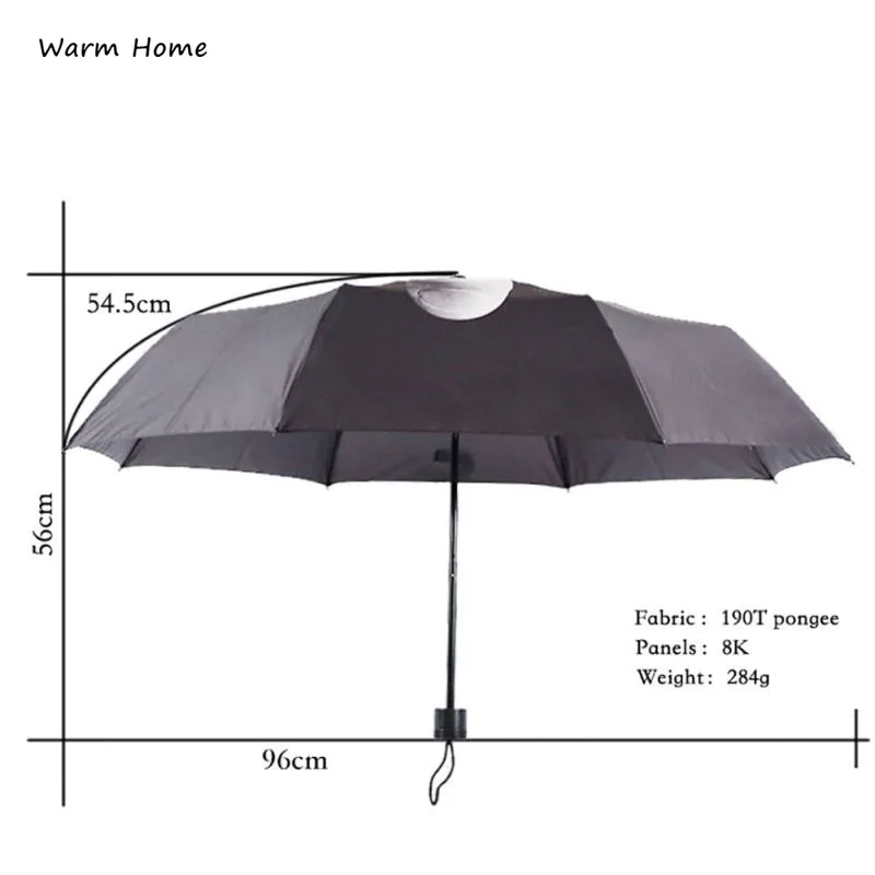 Middle Finger Automatic Umbrella Male Funny Folding Beach Parasol Personality Black Cool Uv Umbrella for Men Women Free Shipping