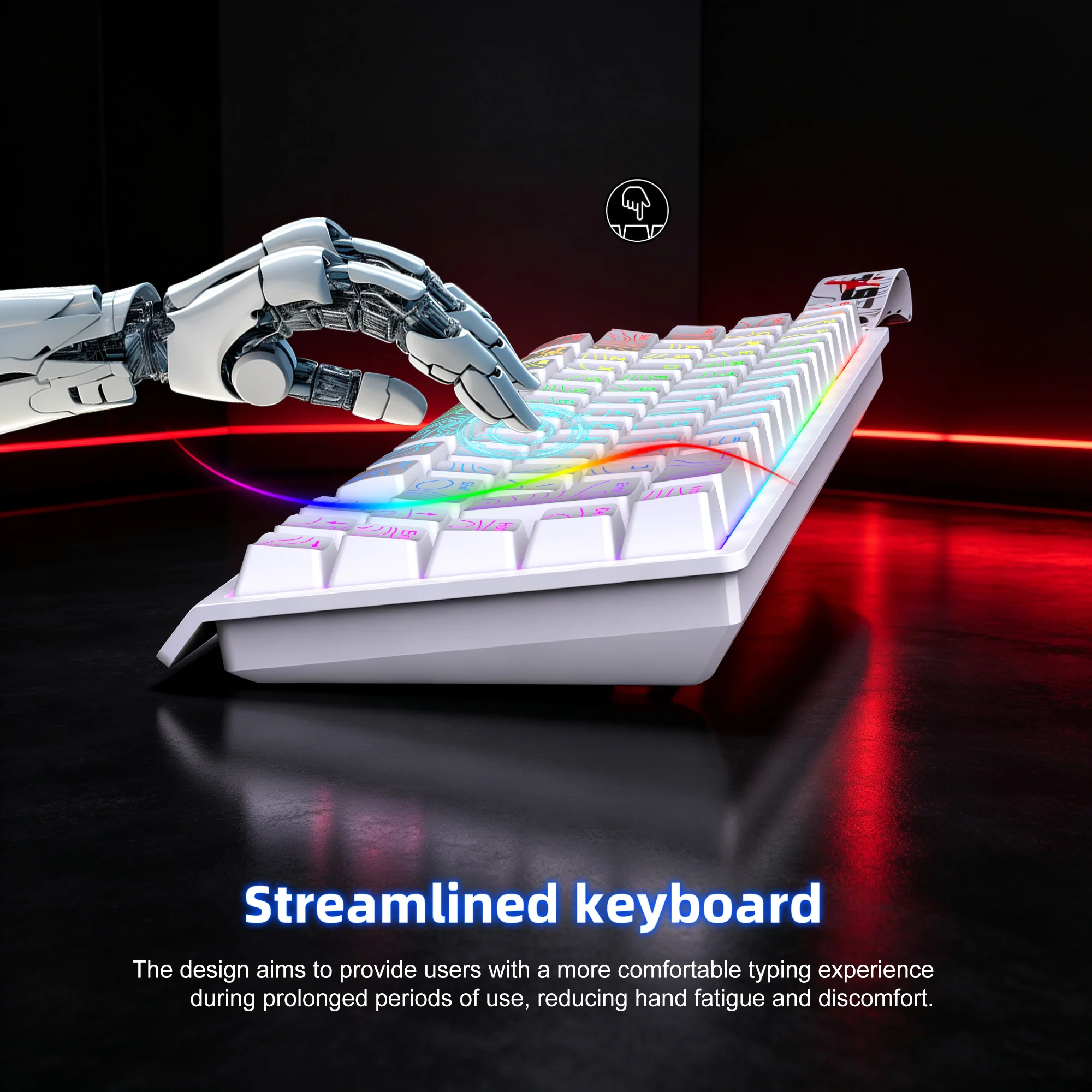 68‑Key Mini RGB Gaming Keyboar - Gaming Keyboard Thocky recension och pris