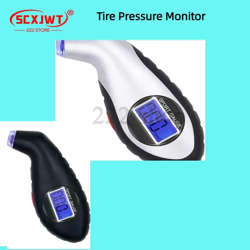 

Test For Auto Car Motorcycle Tyre Pressure Gauge Meter Car Tire Manometer Barometers Tester Diagnostic Tools Electronic Digital