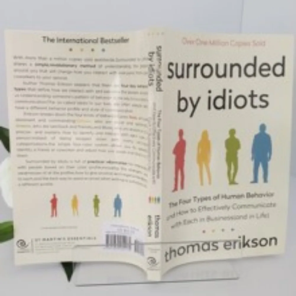 

Surrounded By Idiots The Four Types of Human Behavior By Thomas Erikson English Book Bestseller Novel