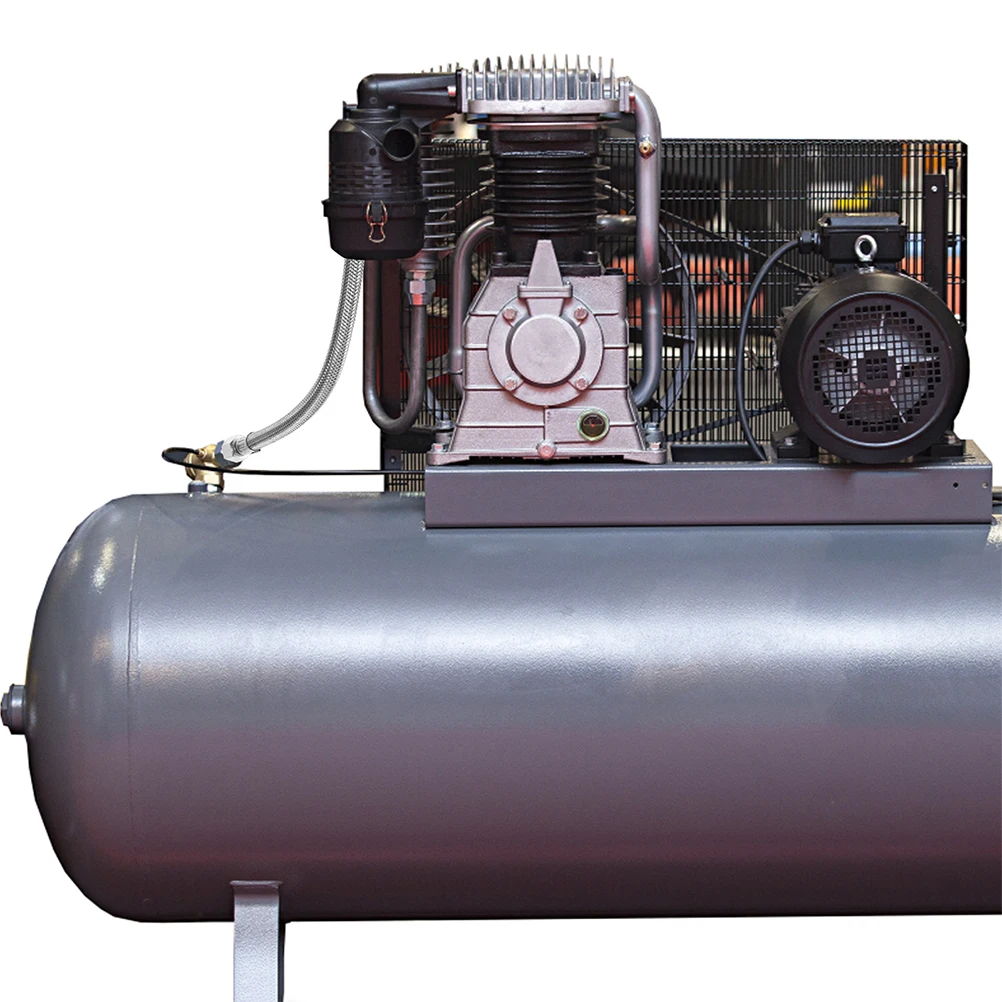 

Air Compressor Cylinder Head Check Valve Stainless Steel Braided Hose Quick Installation Pneumatic Replacement Hose for Air