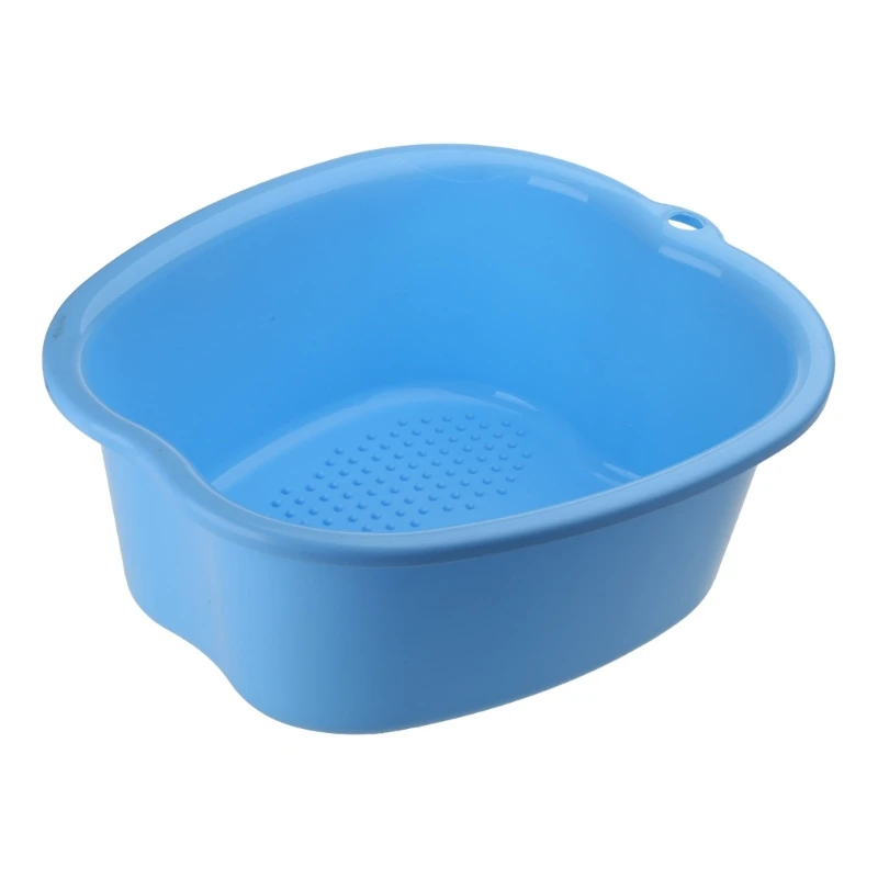 Plastic Large Tub for Foot Bath, Tub for Soaking Feet, Detox, Pedicure, Massage, Portable, 3 Colors