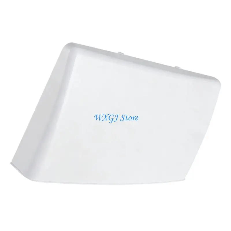 37JE Motorhome Exterior Wall Vent Cover Radiator Vent Cover, White ABS Side Opening Cover for Wall Mount Service and Repair