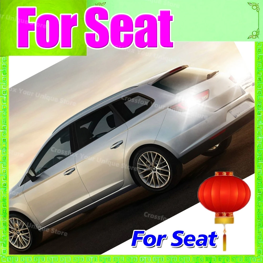 

2x W5W T10 LED License Plate Lights For Seat Leon 1M 1P 5F Ibiza 6L 6J 6P Alhambra Altea Ateca Arona Exeo ST Mii Toledo Cordoba