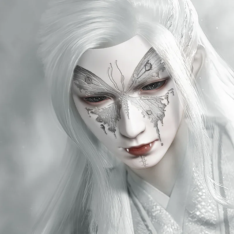 

Personality Masks Function Face Mask Tian Guan Ci Fu Cosplay Mask Machina Game Cosplay Accessories Halloween for Women Men Party