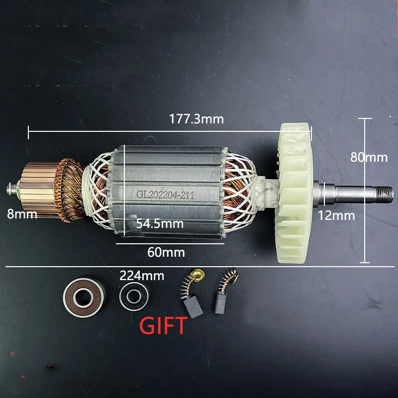 

Angle grinder rotor for WORX WU738/WU746 180 grinder rotor coil motor accessories