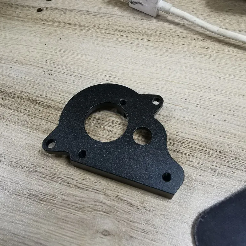2pcs Aluminum alloy back plate for Vz-HextrudrORT extruder low Motor mount