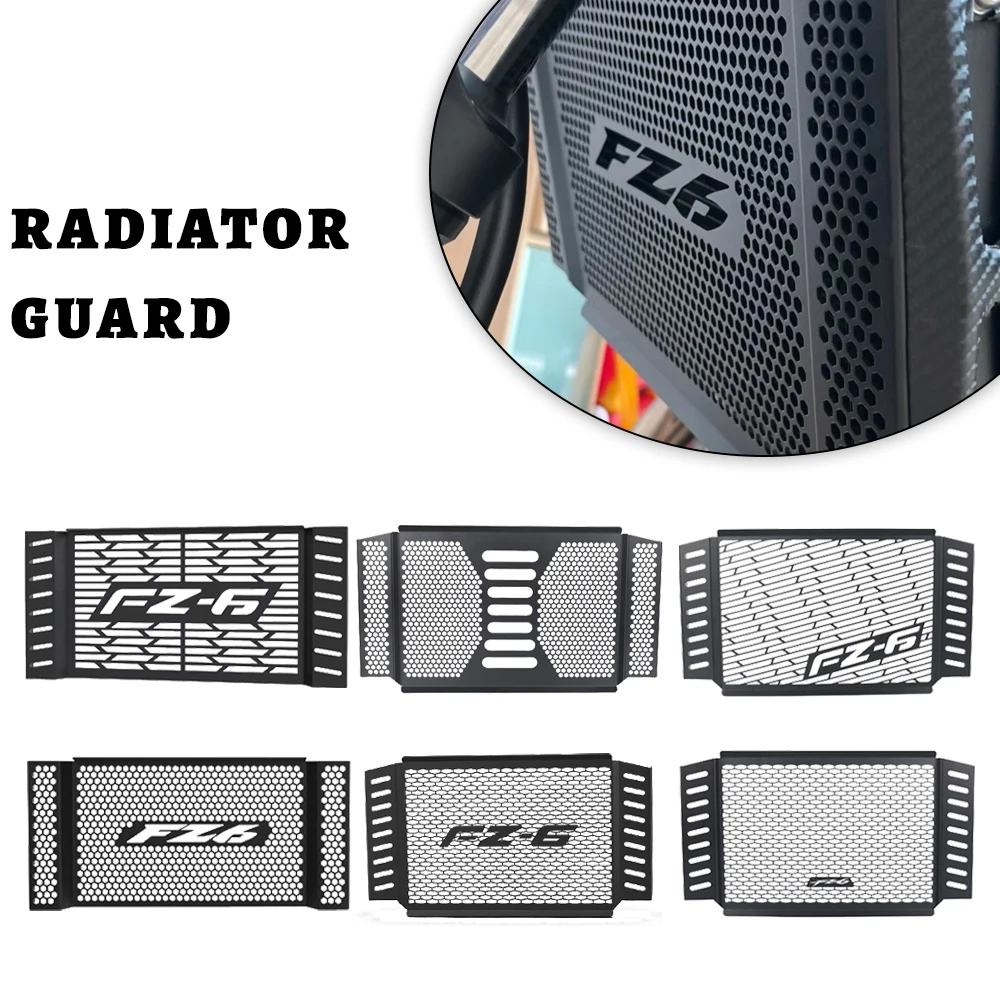 

Аксессуары для мотоциклов для YAMAHA FZ6 Fazer FZ-6 FZ6FAZER 2007 2008 2009 2010, решетка радиатора, защита крышки охладителя двигателя