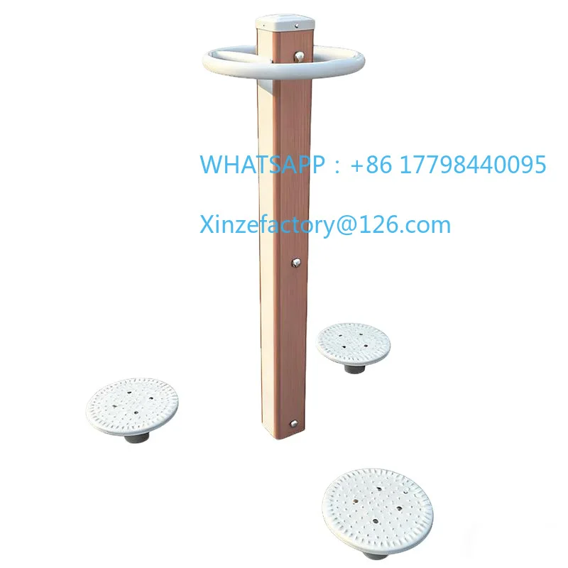 

Customizable three waist twister for the elderly outdoor community