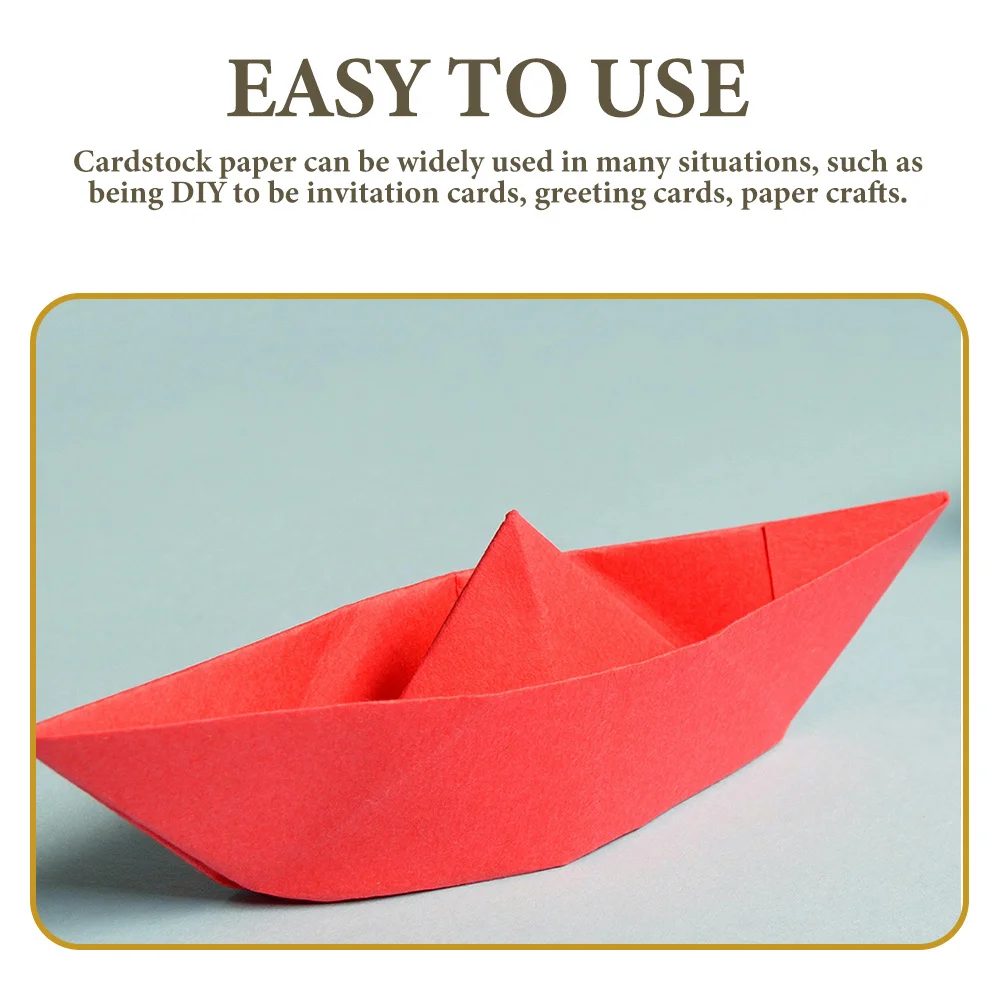 100 Sheets Color Cardstock Paper for Handmade Crafts DIY Decorations Greeting Card Making Paper Colored Card Color Cardstock