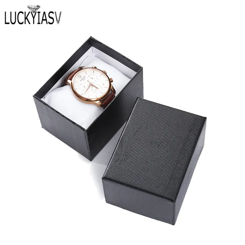 

Wholesale Watch Box Bracelet Jewelry Box 5 Color Cardboard Man Watch Gift Boxes Showed Case 10.5*7.5*7cm