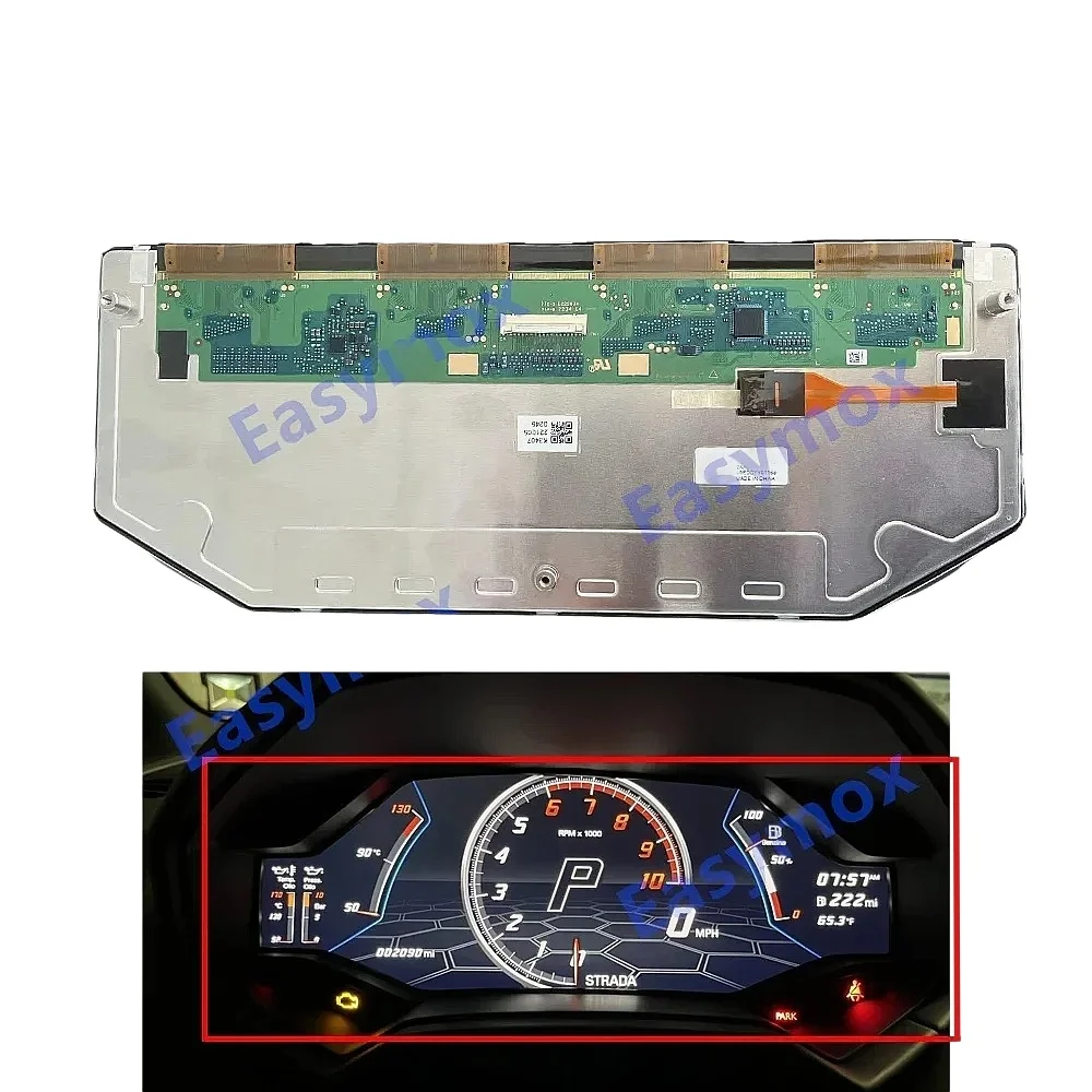 12.3 inch Instrument Cluster Screen for Lamborghini Huracan 14-22 LP610-4 4T0920900B  Mclaren 540/570/720S