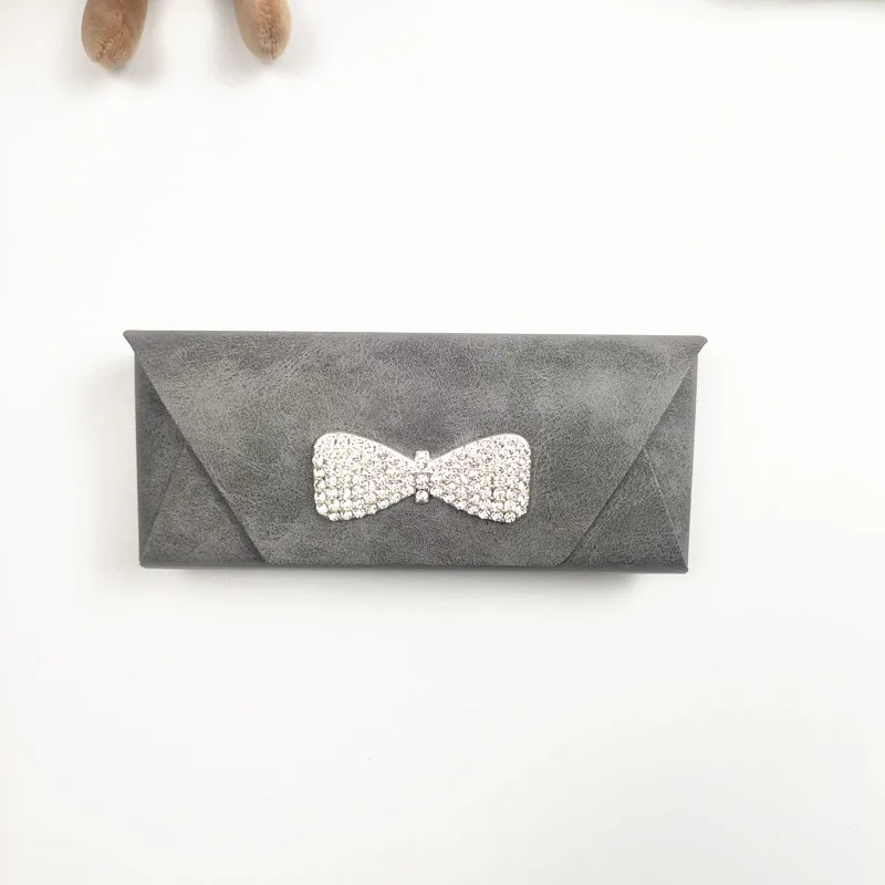 Set with Diamonds  Glasses Case Hard Ultralight Eyeglasses Box Spectacles Reading Eyewear Storage Girl Gift Women Man