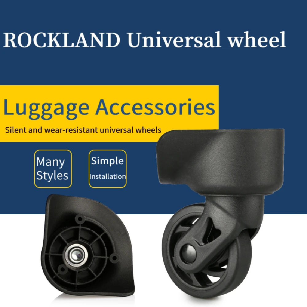 Suitable for ROCKLAND trolley luggage universal wheel accessories repair travel suitcase password luggage accessories wheels