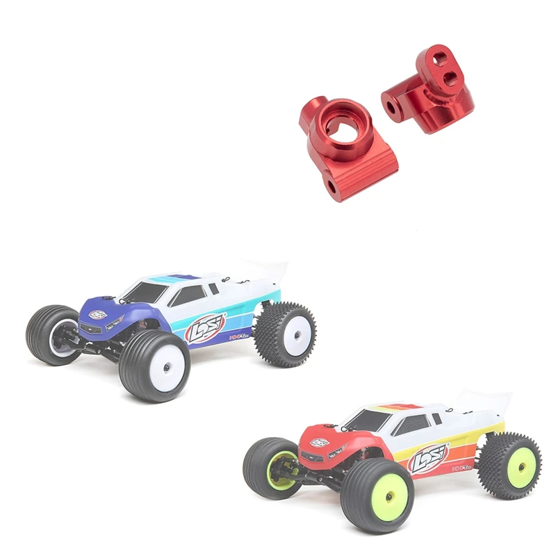 Ensemble de bras d'Li-arrière en métal pour voiture RC, moyeu arrière, Losi 1/18, Mini-T 2.0, 2WD Stadium, camion, pièces de mise à niveau, 2 pièces